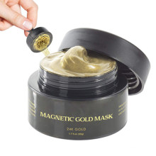 Private Label Deep Cleansing 24K Gold Magnetic Mud Mask Маска для лица с магнитной грязью